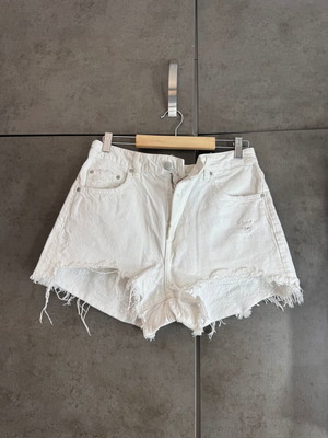 Jean shorts Zara white, like new, size M 38 10