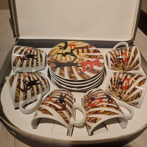 Coffee and tea cups set, like new, pack of 12