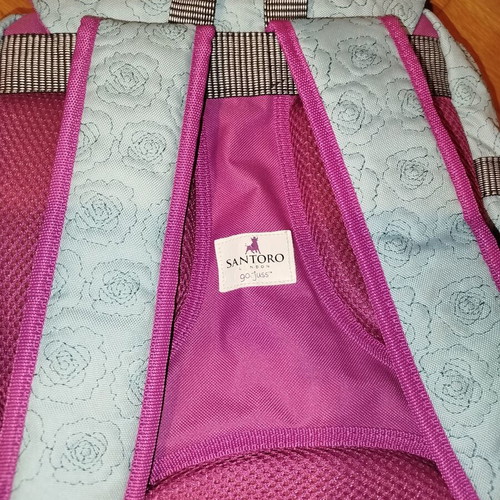 Santoro London Gorjuss Rosebud school backpack and pencil case