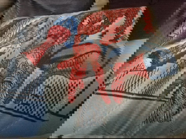 παιδικό πάπλωμα λεπτό spiderman