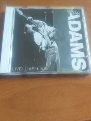 Bryan Adams Live Live Live CD new authentic
