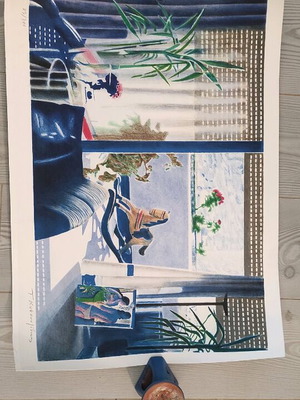 Katsoulidis authentic lithograph 50 x 70 new