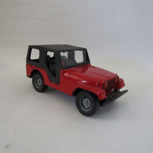 Jeep CJ-5 collectible metal car Polistil 1:25 used