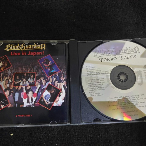 Blind Guardian Tokyo Tales Live in Japan CD 1993 Virgin