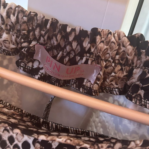 Pin Up pants like new, medium size, multicolor pattern