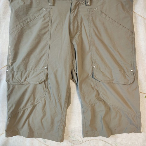 Peak Performance Dex P men's technical shorts size L like new, gray