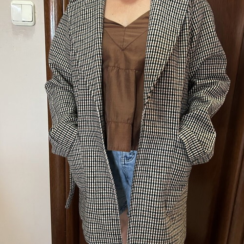 H&M winter coat, XS, multicolored