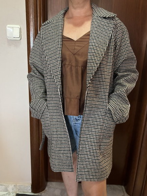 H&M winter coat, XS, multicolored