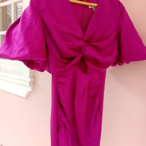 Boohoo women's satin dress new, size small