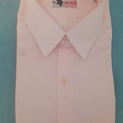 Arma men's pink short-sleeve shirt size L new