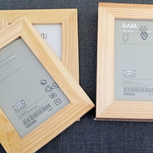 IKEA RAM wooden frames new, set of 5 pieces