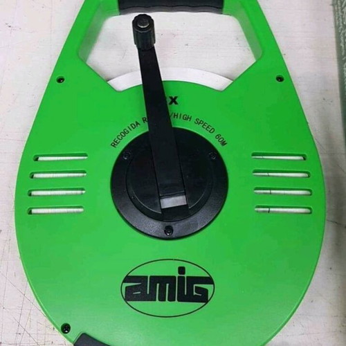 Amig 60m measuring tape new, reinforced fibreglass