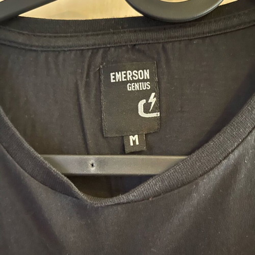 Emerson black T-shirt size M like new, worn few times