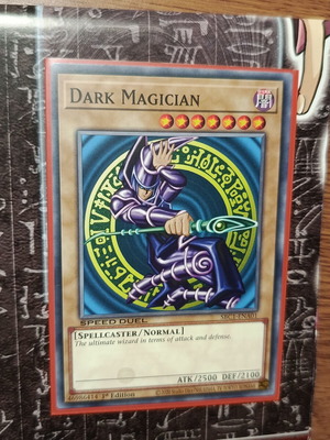 Dark Magician card like new with Ultra Pro sleeve