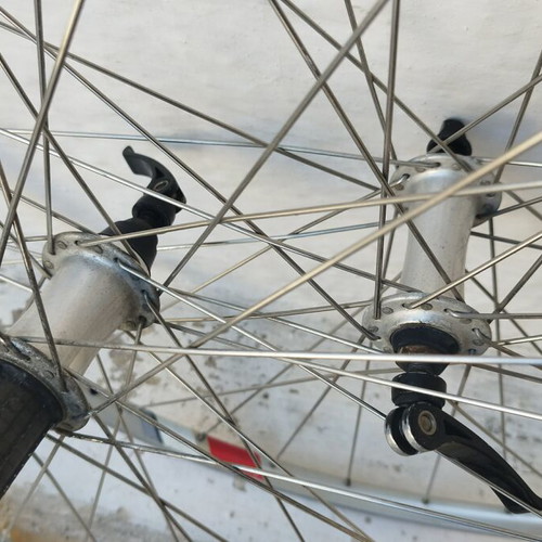 Jalco DRX270 700c Clincher Aero Road Bike Wheels Set used
