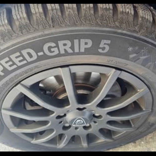 Alutec rims 15 5x112 with used winter tires in excellent condition