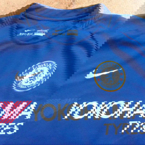 Αθλητική φανέλα Chelsea Hazard 2017 Nike DRY-FIT μέγεθος L μεταχειρισμένη