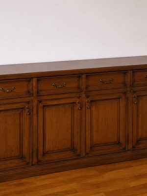Sideboard from solid oak like new, 2 meters