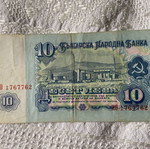 10 Leva Banknote 1974 Bulgaria new