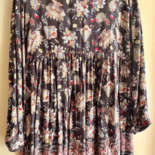 Boho Printed Mini Dress Zara Used