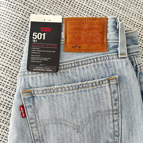Levi's 501 Jeans Size 27x31 New Blue