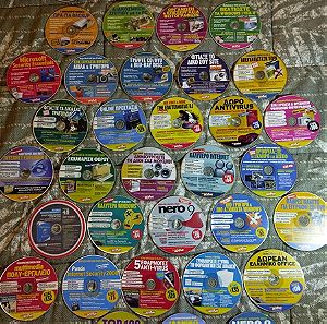 35 DVD από το περιοδικό Computer Active και 1 DVD από PC WORLD