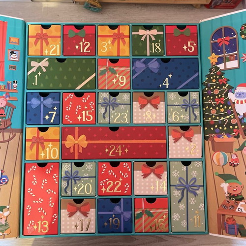Legami Advent Calendar used with boxes