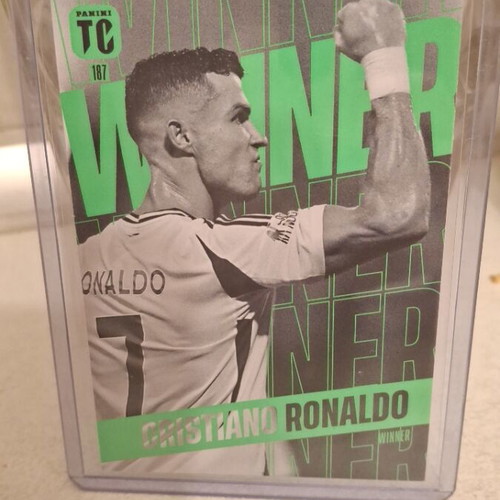 Cristiano Ronaldo Winner Panini card