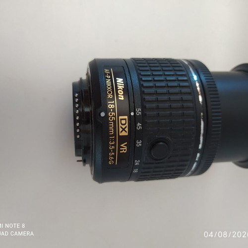 Nikon AF-DX Nikkor 18-55mm f/3.5-5.6G VR lens used, vibration reduction
