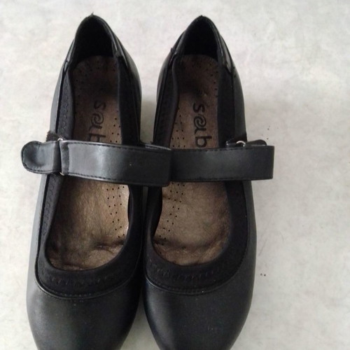 Sabino dance shoes used, leather, size 36, black