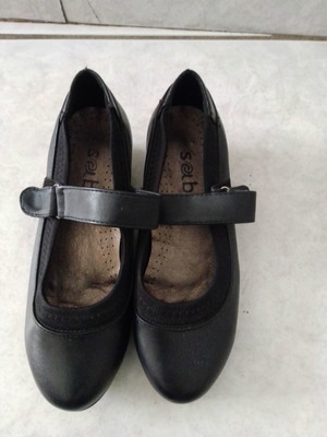 Sabino dance shoes used, leather, size 36, black
