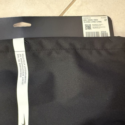 Nike AEK F.C. Academy Gymsack 18L new with tags
