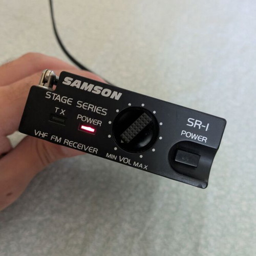 Samson SR-1 VHF FM receiver like new