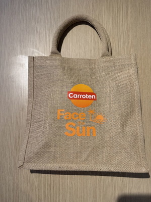 Carotten Straw Bag new, beige