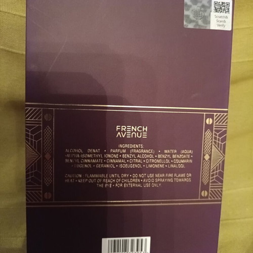French Avenue After Effect Extrait De Parfum new, 80ml