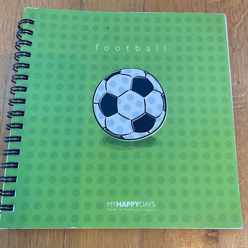 Sports notebooks new, set of 30 with 5 designs