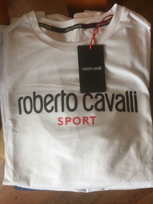 T-shirt Roberto Cavalli μέγεθος L καινούργιο, άσπρο