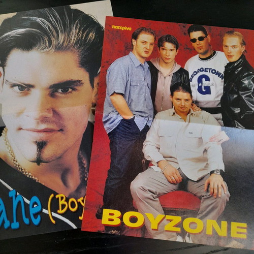 Boyzone posters set of 2, A4 size