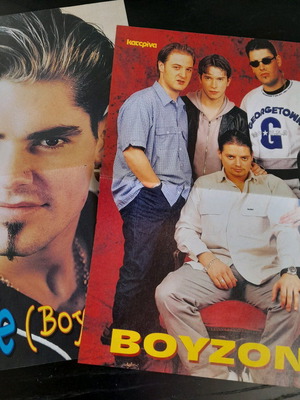 Boyzone posters set of 2, A4 size