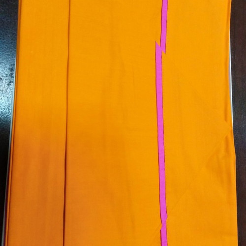 Baby crib sheet set fuchsia with orange, new cotton