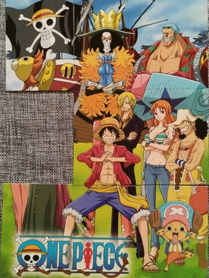 One Piece Epic Journey Super Group Cards puzzle Panini new, cards 1-9 missing 4