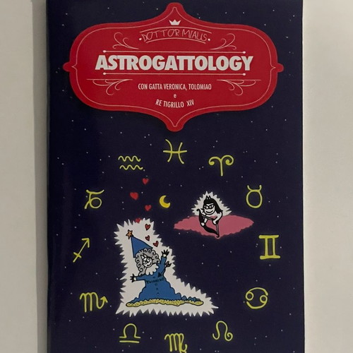 Astrogattology book by Dottor Miaus, like new, Italian