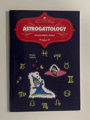 Astrogattology book by Dottor Miaus, like new, Italian