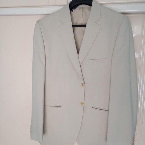 Sogo suit new, men's beige, size large
