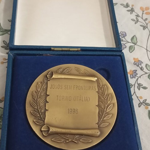 Commemorative bronze medal 'Jogos Sem Fronteiras' Torino 1996