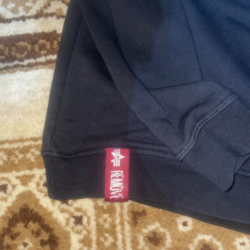 Alpha Industries sweatshirt like new, size S, black