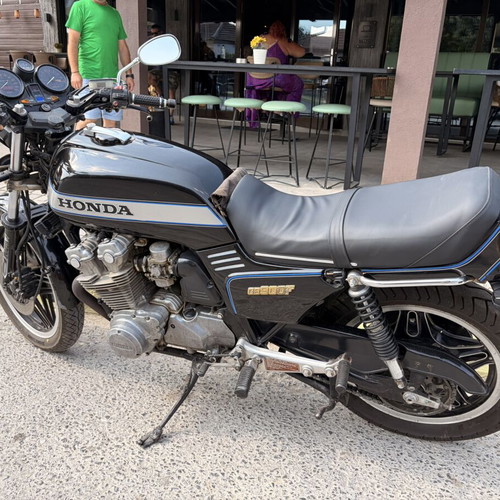 Honda CB900F motorcycle, 1980 model, 900 cc, black