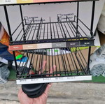 Metal paint rack used