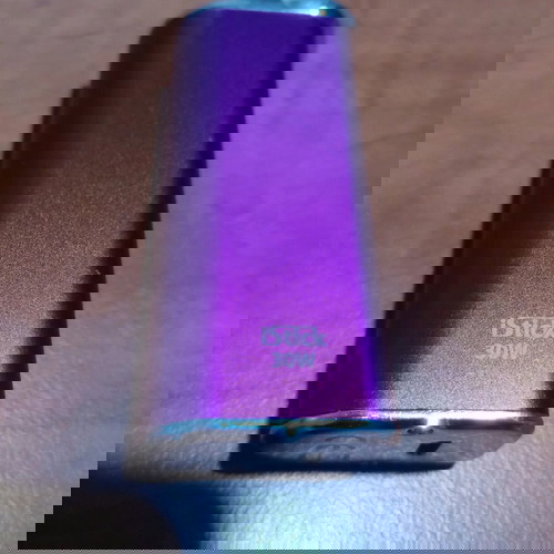 Ηλεκτρονικό τσιγάρο Leaf iStick 30W μεταχειρισμένο με ατμοποιητή Aspire K3 ροζ