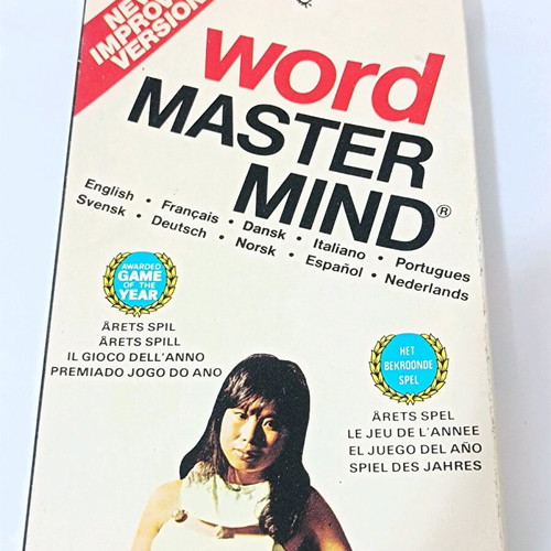 Vintage Master Mind word game unused, English edition